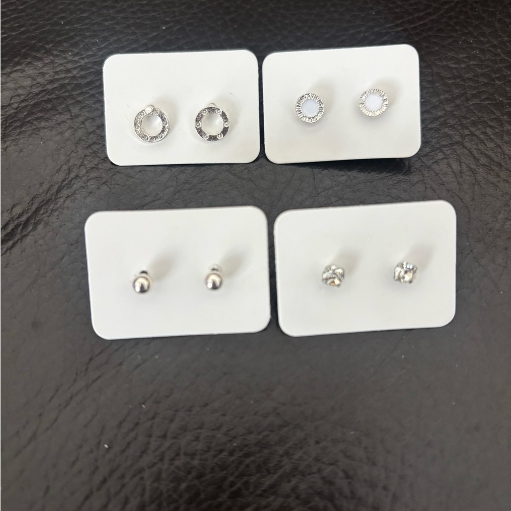 Stud Earring Bundle of 4